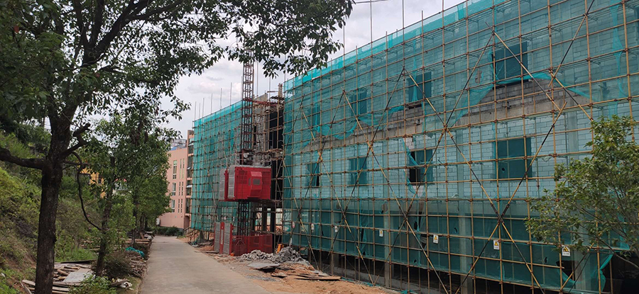 流金八月，虹潤公司項目建設(shè)如火如荼，產(chǎn)銷兩旺